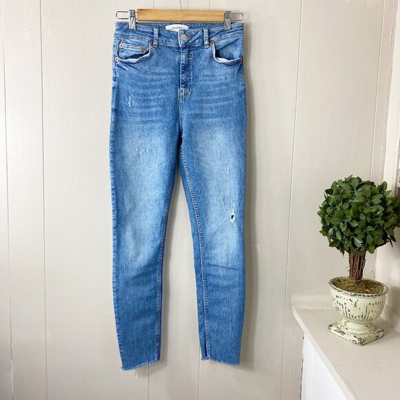 Zara Pants - Zara  High Rise Skinny Denim Jeans Size 6